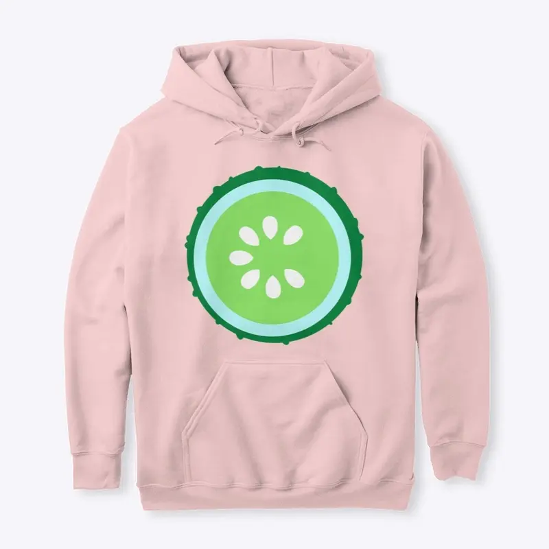 🥒 SLICE of LIFE Pink Hoodie