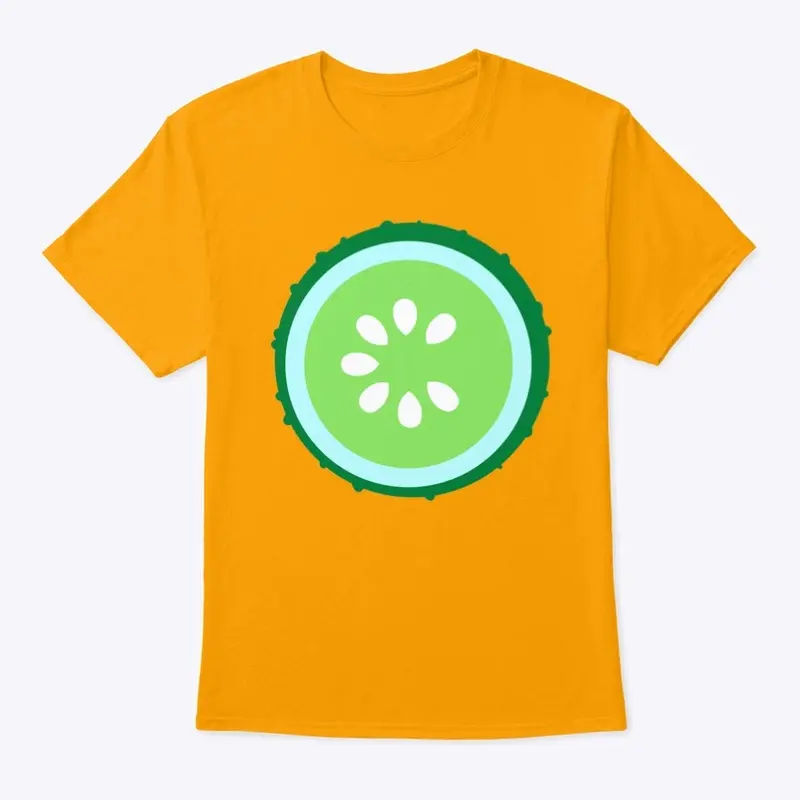 🥒 CUCUMBER SLICE Orange Tee